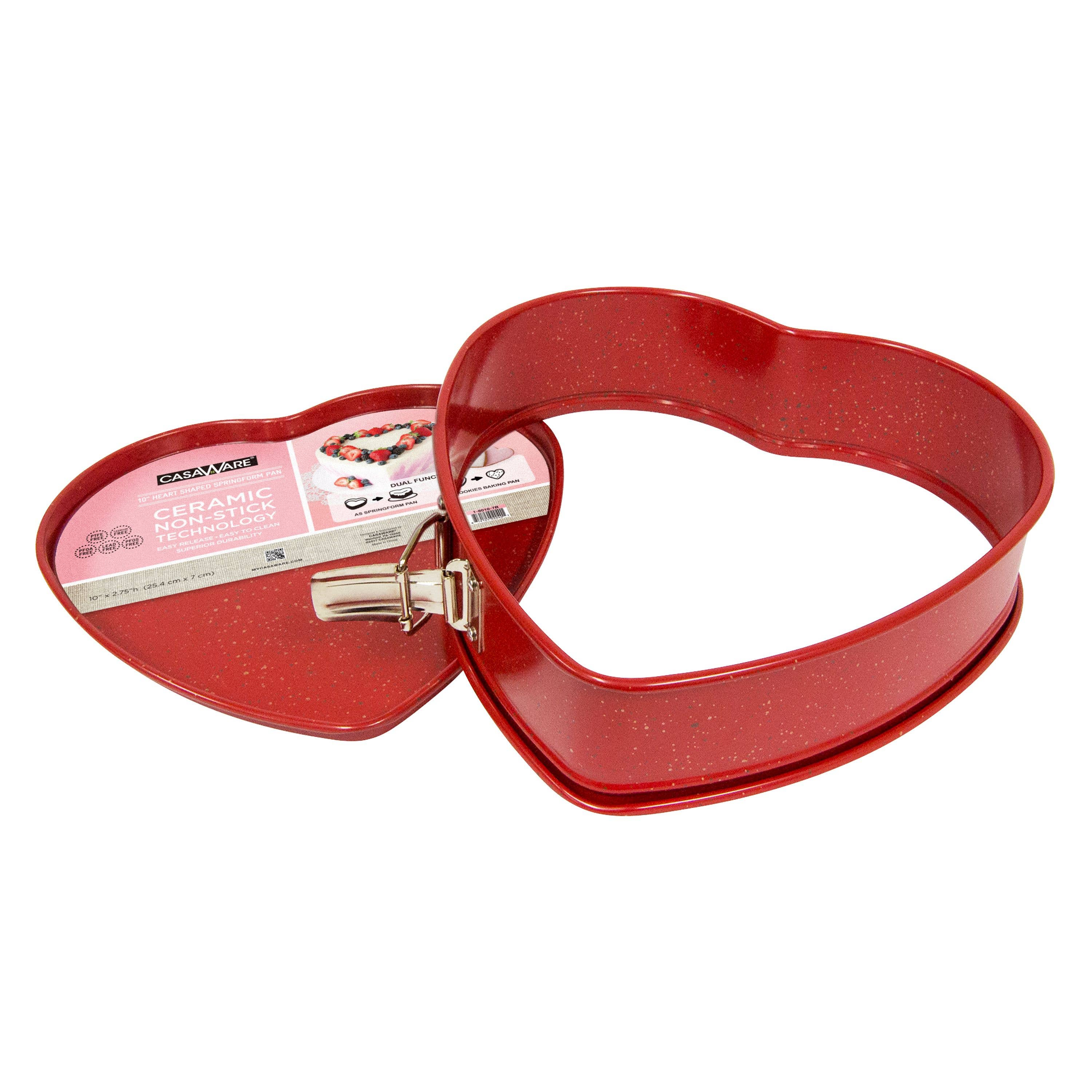 CasaWare - Wholesale Cake Pan - Heart Springform Pan 10"3