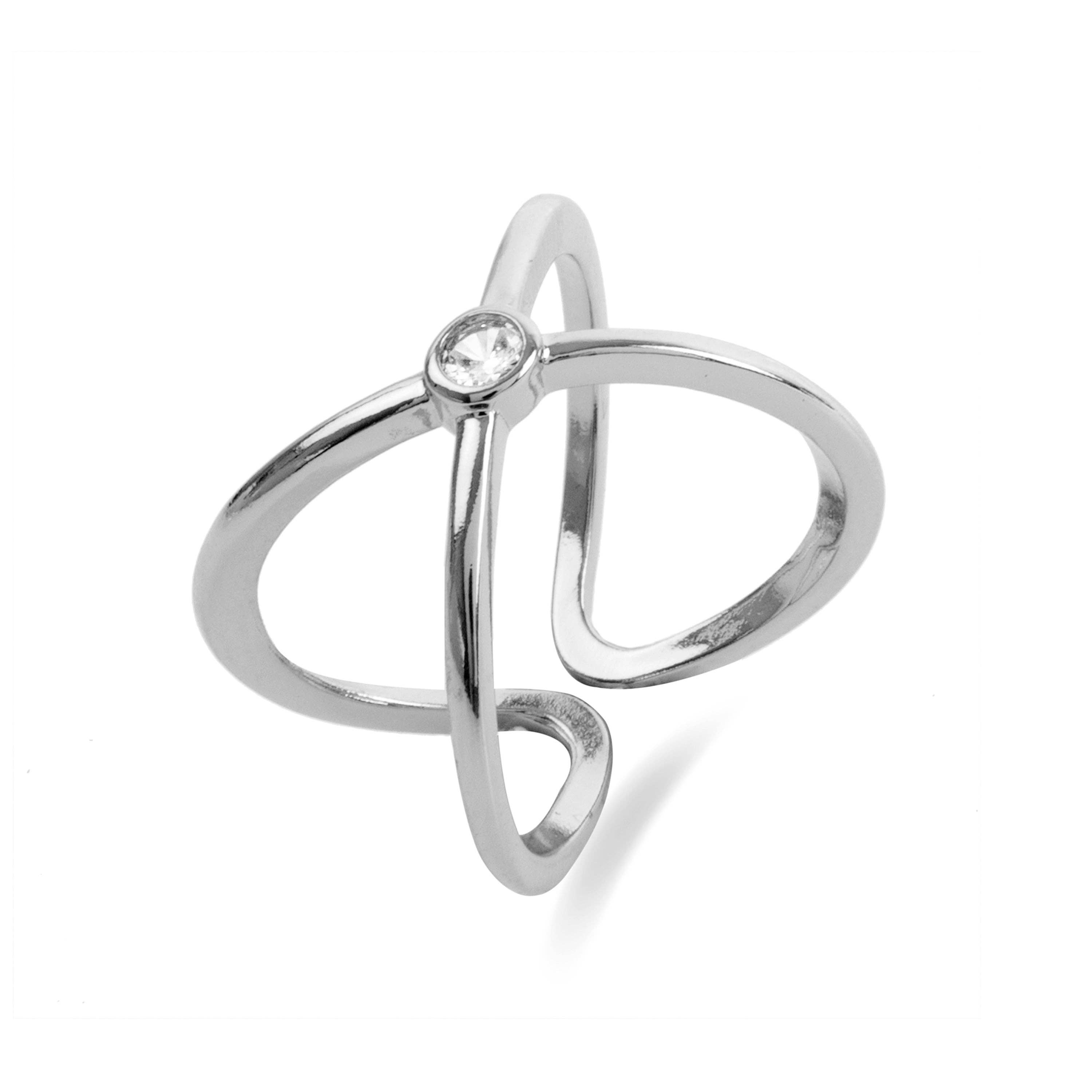 Luxenter - Wholesale Single Stone/Solitaire Ring - Anillo acabado plata - Rai0