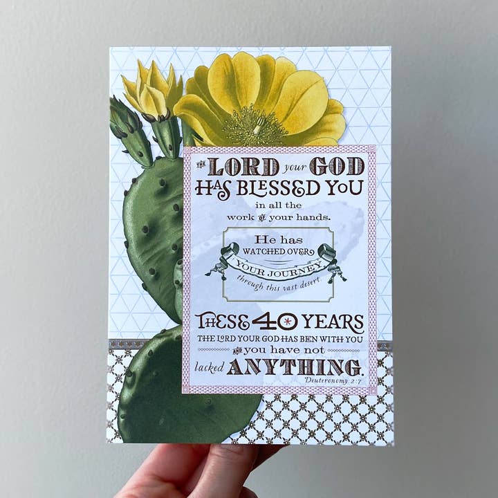 Carte d'Écriture Rien Ne Manquait pour la vente par The Happy Envelope