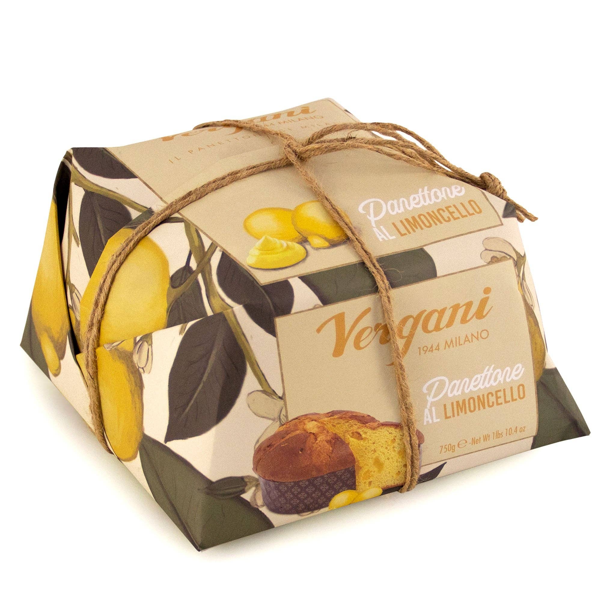 Food To Live - Wholesale Cake - Vergani Limoncello Panettone - 750g (1.65 lb)0