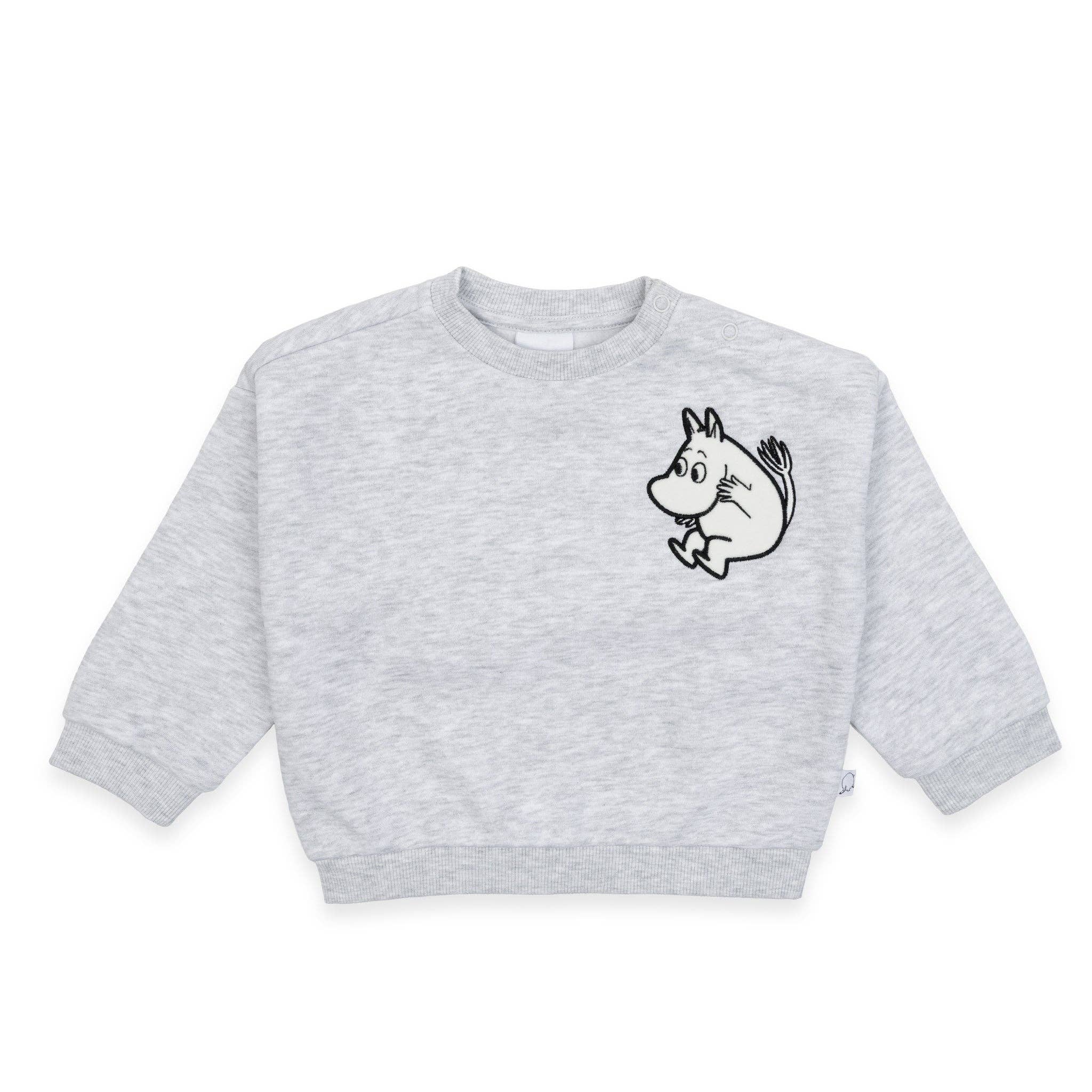 Nordicbuddies - Wholesale Top & Pant Set - Baby - Moomintroll Kids College Set2