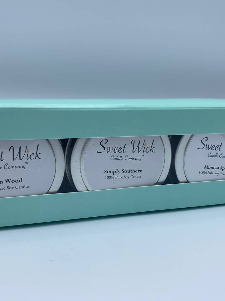 Sweet Wick Top Scent Sampler for wholesale by Sweet Wick Candle Company