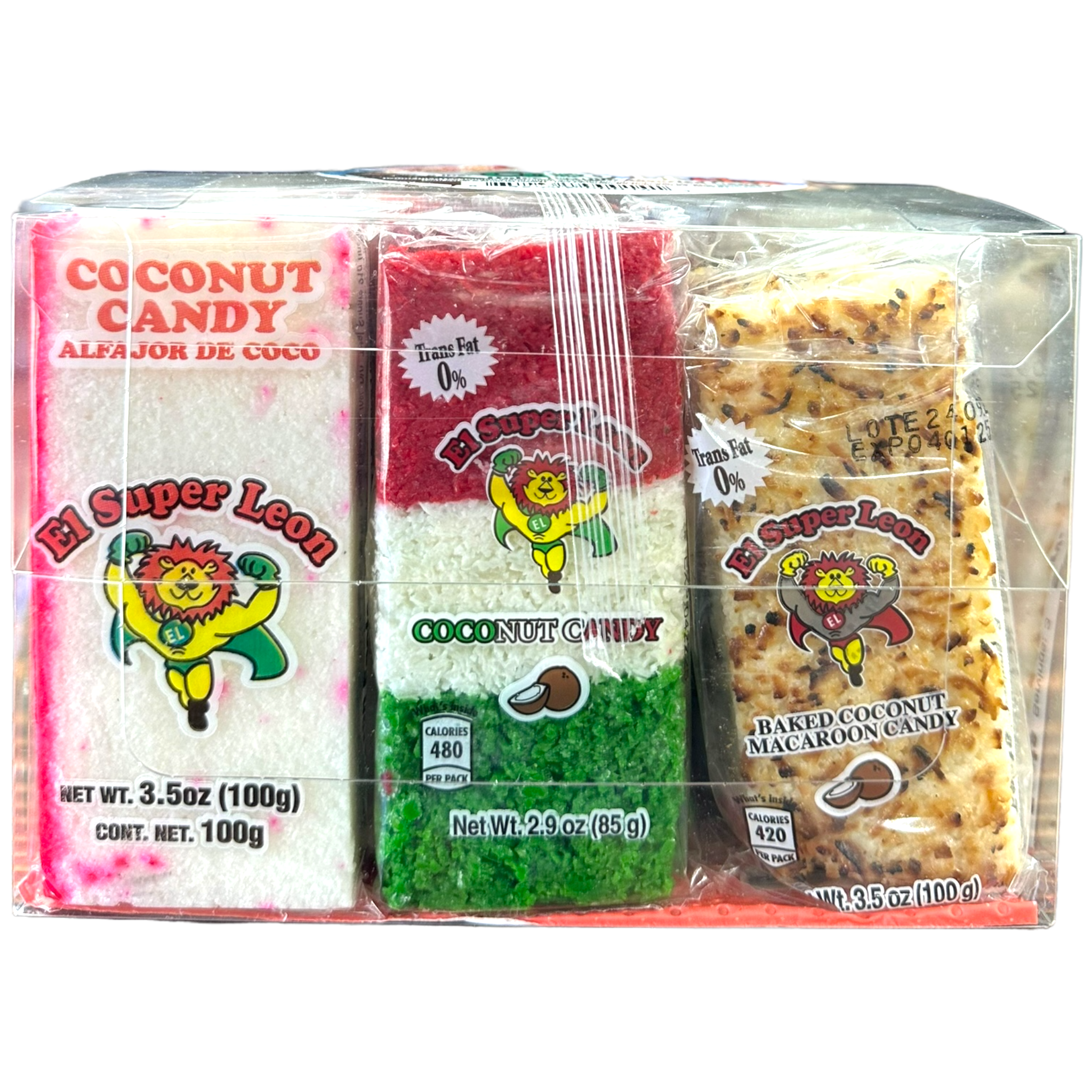 Cow Crack Wholesale - Wholesale Hard Candy - El Super Leon Coco Leche 0