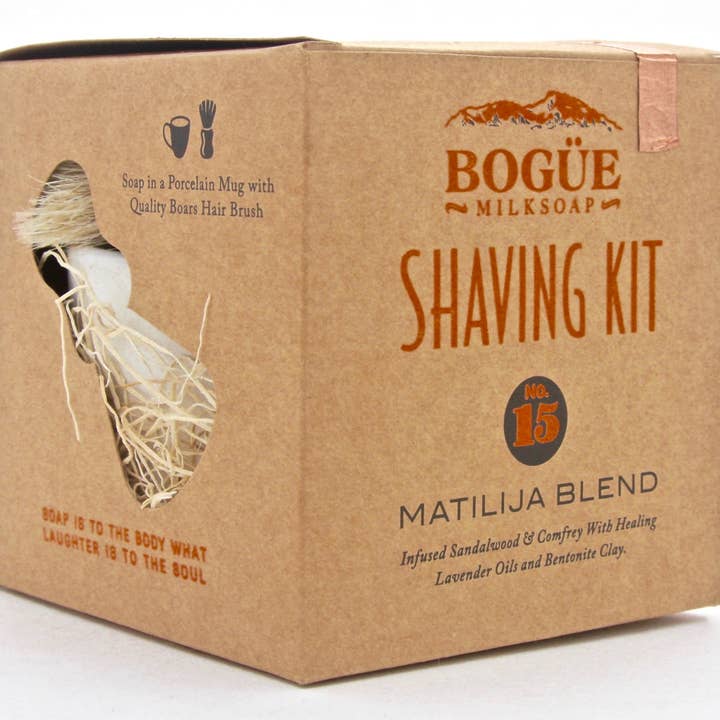 Bogue Milk Soap - Wholesale Shave Soap - Men's - No.15 Matilija Blend Shave Soap Refill Disc4