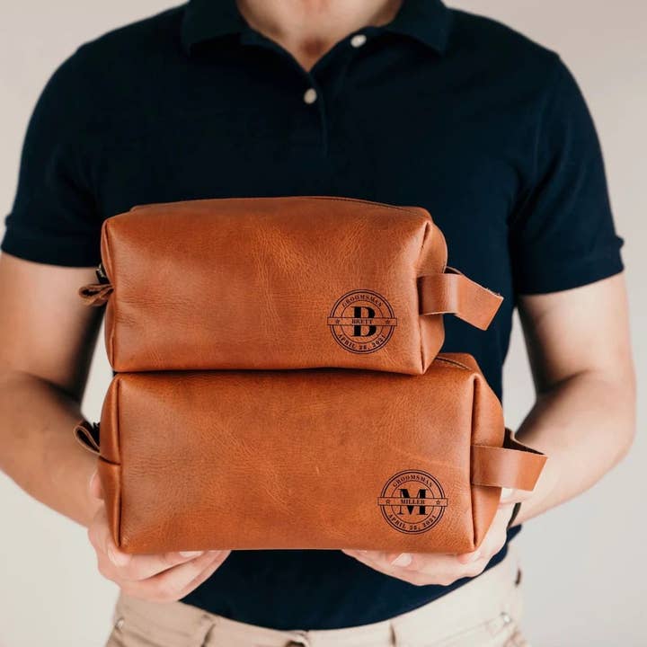 VELLAIRE - Wholesale Toiletry Bag - Men's - Mens Leather Toiletry Bag | LB