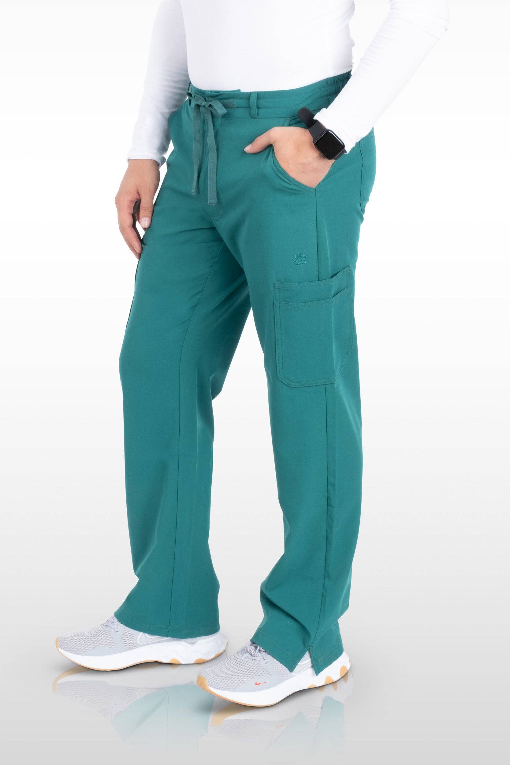 Aura Naturale – Engroshandel Sygeplejeruniform – til mænd – Java Herre French-Fly Scrubs Bukser med 9 lommer (96001)32