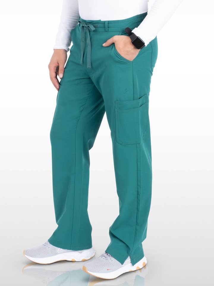 Aura Naturale – Engroshandel Sygeplejeruniform – til mænd – Java Herre French-Fly Scrubs Bukser med 9 lommer (96001)32