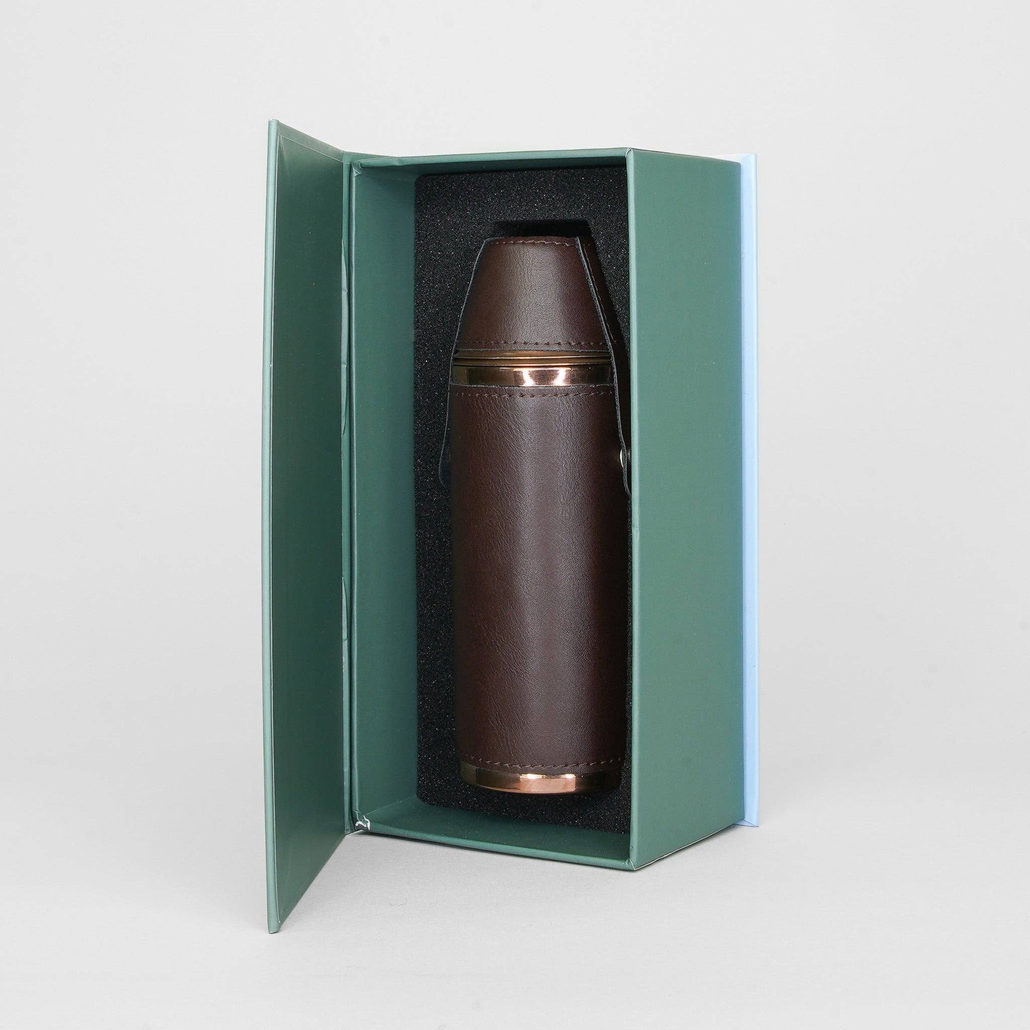 Sophos – wholesale Plunta – 8 oz Koppar Hunters Fickplunta med två koppar4