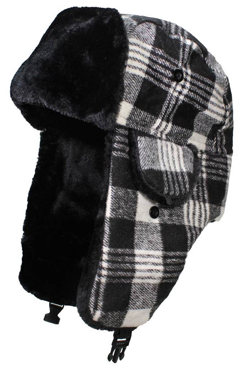 SURTIDO Gorro Glen Plaid con forro de piel térmica de venta al por mayor en Faire1