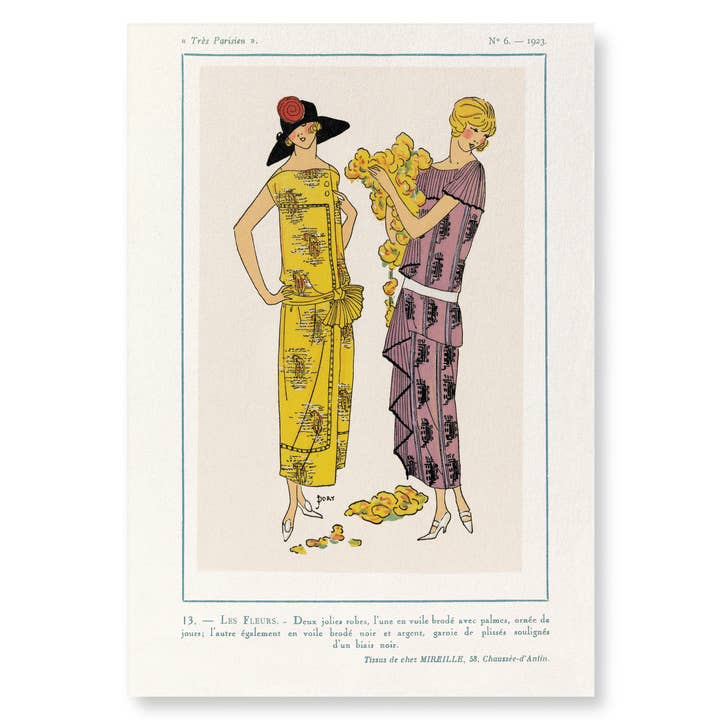 TRÈS PARISIEN (1923) : Tirage d'art ancien pour la vente par Ezen Trade