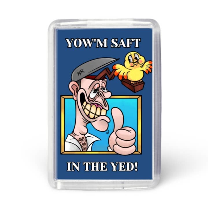 Como sou Saut no Sim! Íman Acrílico para Frigorífico por atacado de Black Country Cards