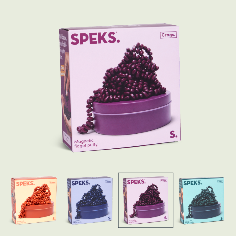 Speks - Wholesale Magnet - Matte Crags Single Color Case Pack0