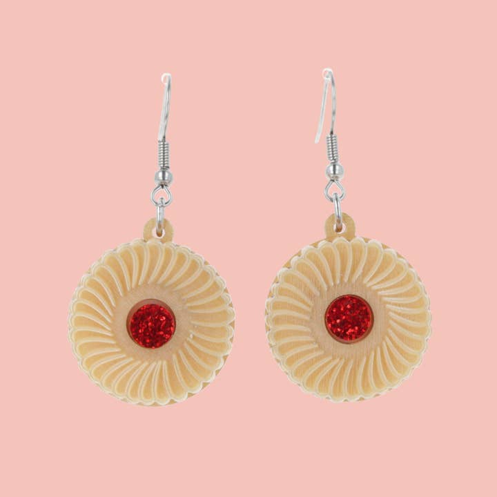 Brincos de Bolacha com Doce e Creme por atacado de Sour Cherry