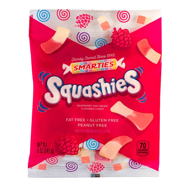 Grandpa Joe's Candy Shop - Wholesale Gummy - Smarties Squashies, 5oz, 12ct