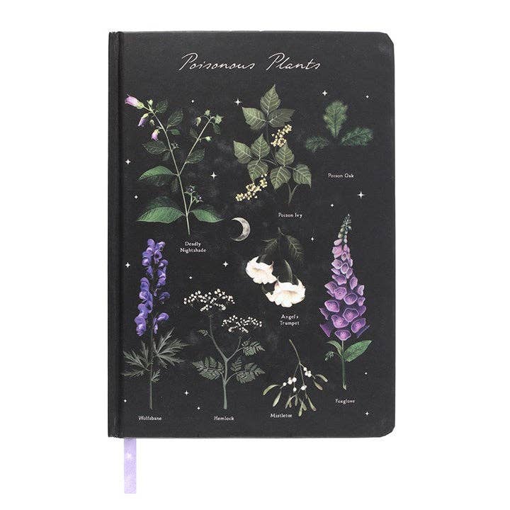 Something Different Wholesale – Großhandel Notizbücher – Giftpflanzen Gotisches Botanisches A5-Notizbuch1