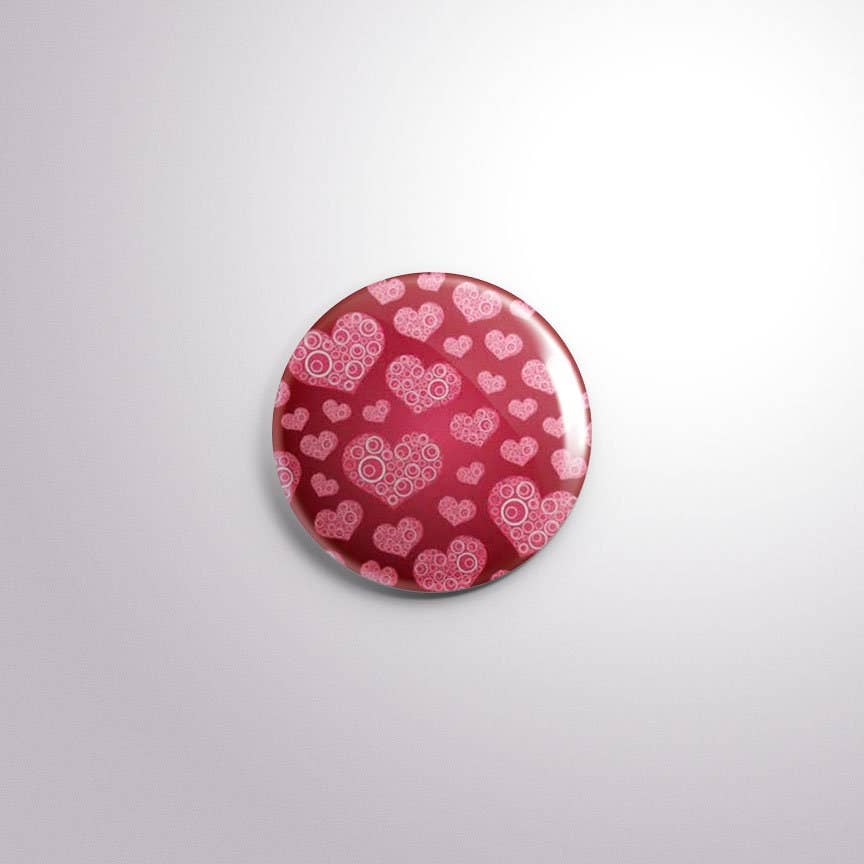 Exchangeables Badge Reels - Wholesale Lapel Pin/Button - Exchangeable Badge Button Valentines Day3