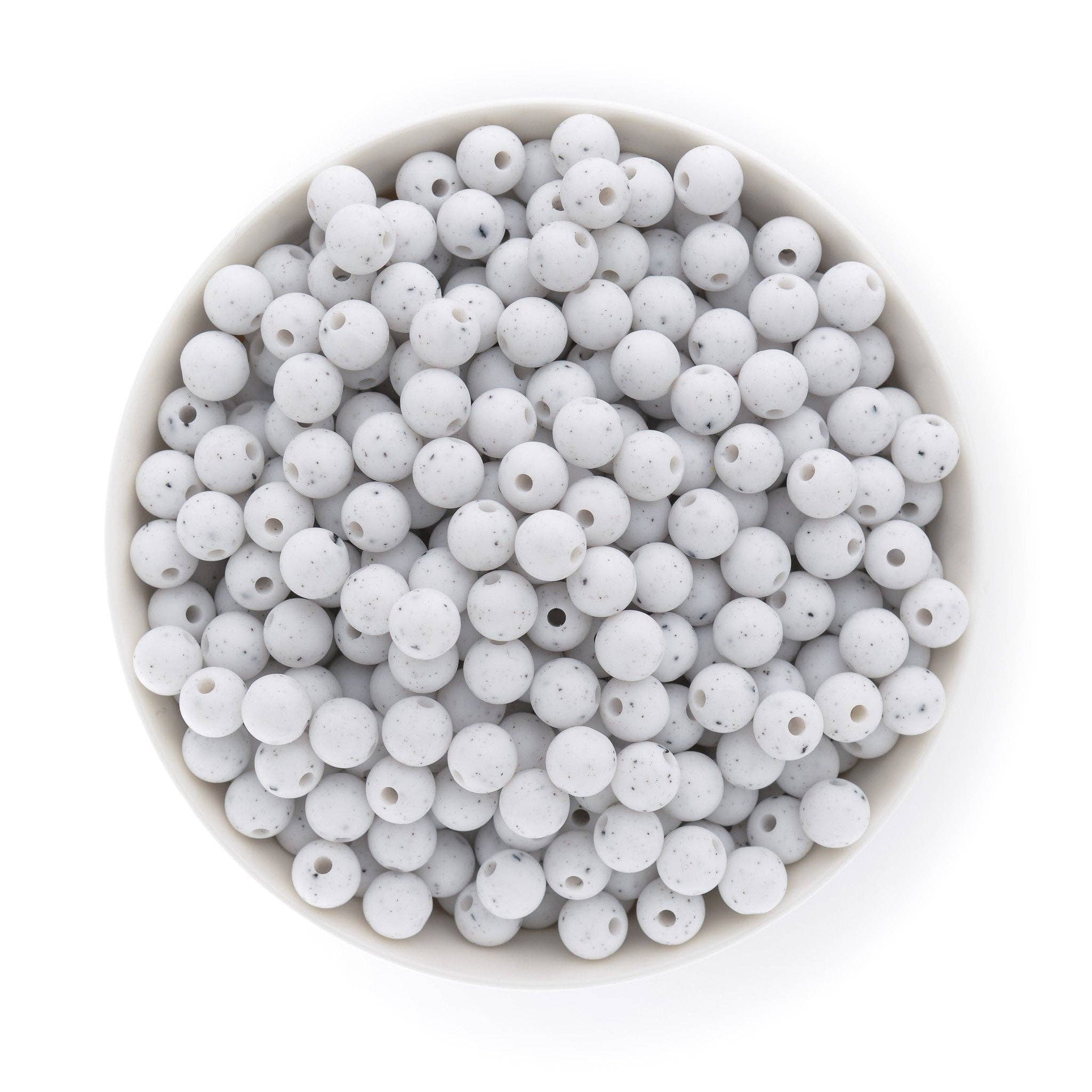 Cara & Co Silicone Craft Supply – Missangas por atacado – Contas redondas de silicone de 9 mm60