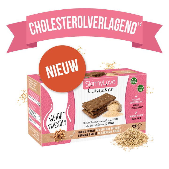 Lombardia - SkinnyLove - GingerLove – wholesale Kex – Skinnylove Bovete Sesamkex - Knäckebröd