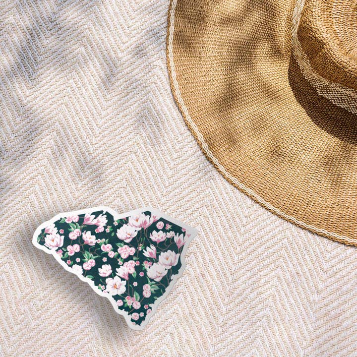 Sentinel Supply – wholesale Klistermärke – Sydkarolina Magnolia Blomma Klistermärke - Söt Sydlig Dekal8