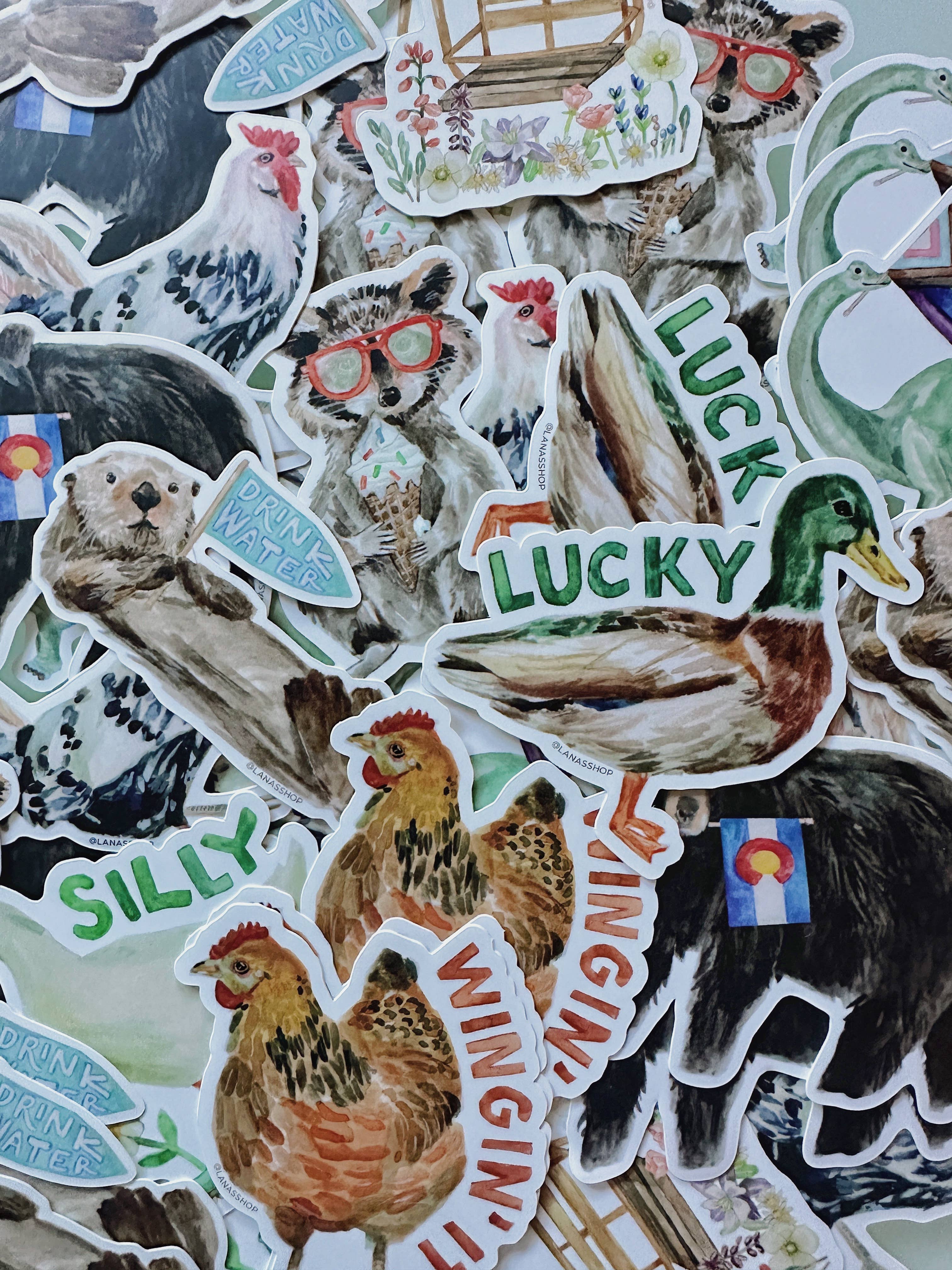 Lana's Shop - Wholesale Phone & Laptop Stickers - Wildflower Ski Chairlift Sticker7