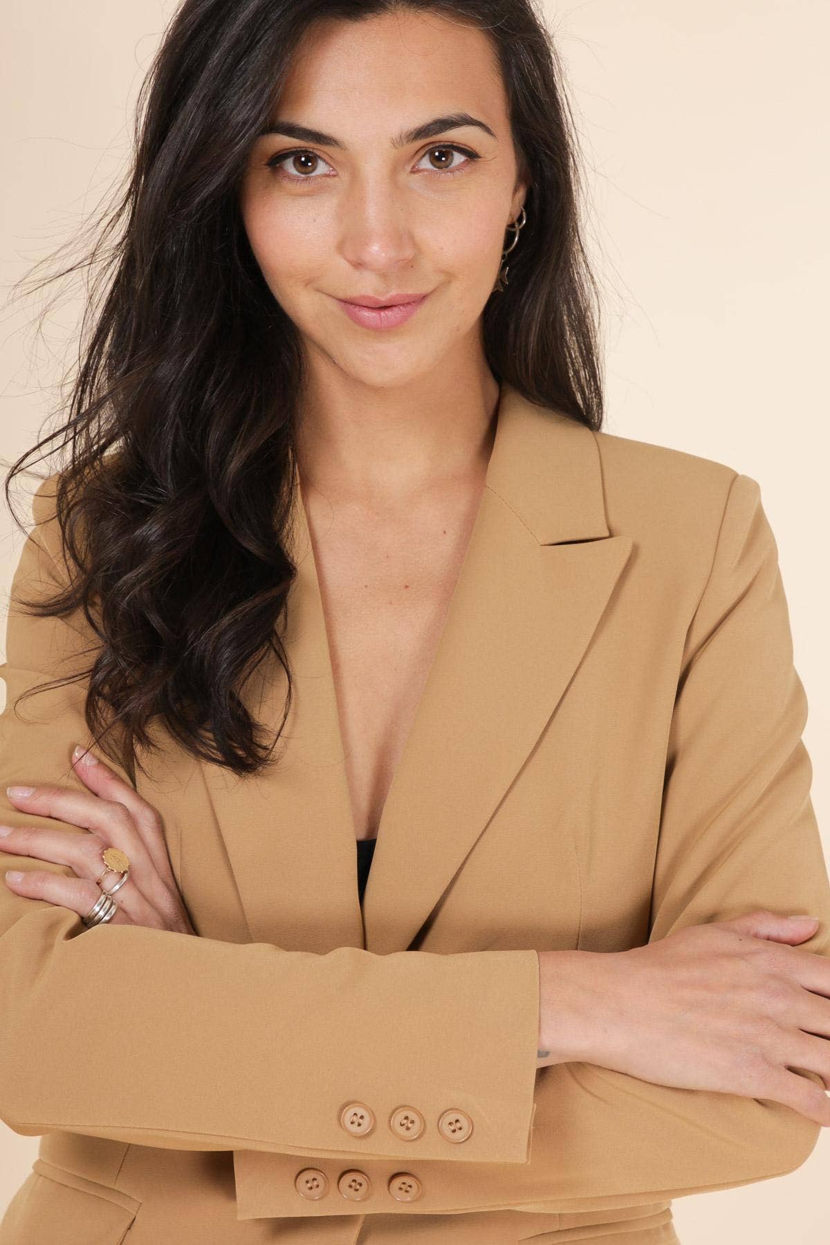 Attentif Paris - Wholesale Suit Jacket - Women's - [Timeless] Fitted single-button plain jacket31