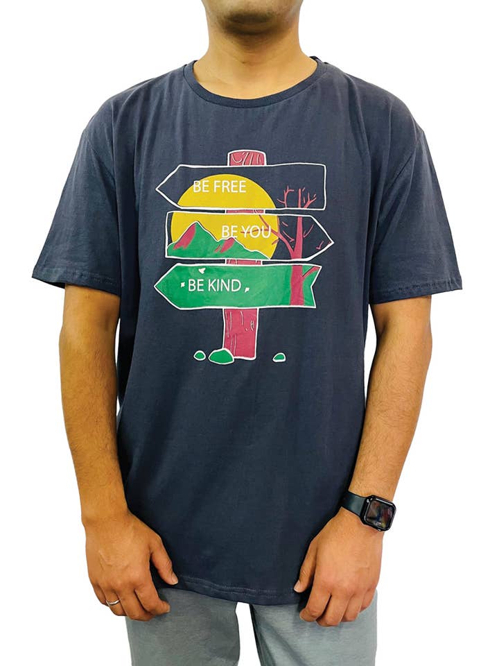 SALE Men's T Shirt Be Free Be Kind for wholesale by Yak & Yeti