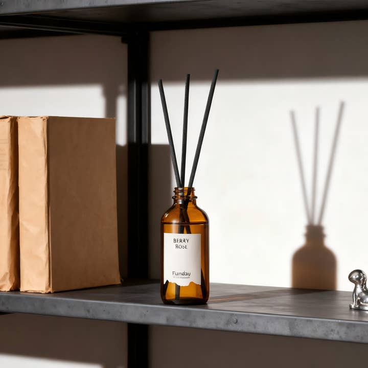 Vegas Candle - Vente Diffuseur à tiges - Genévrier Cèdre Noir – Rêverie des Bois Profonds3