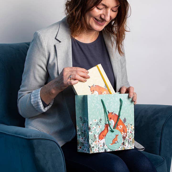 The Gifted Stationery Company – wholesale Gift bag – Gift Bag (Medium) - Foxy Tales1
