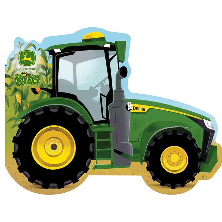 Cottage Door Press - Wholesale Book - Kids - John Deere Kids: How Tractors Work Shaped Board Book