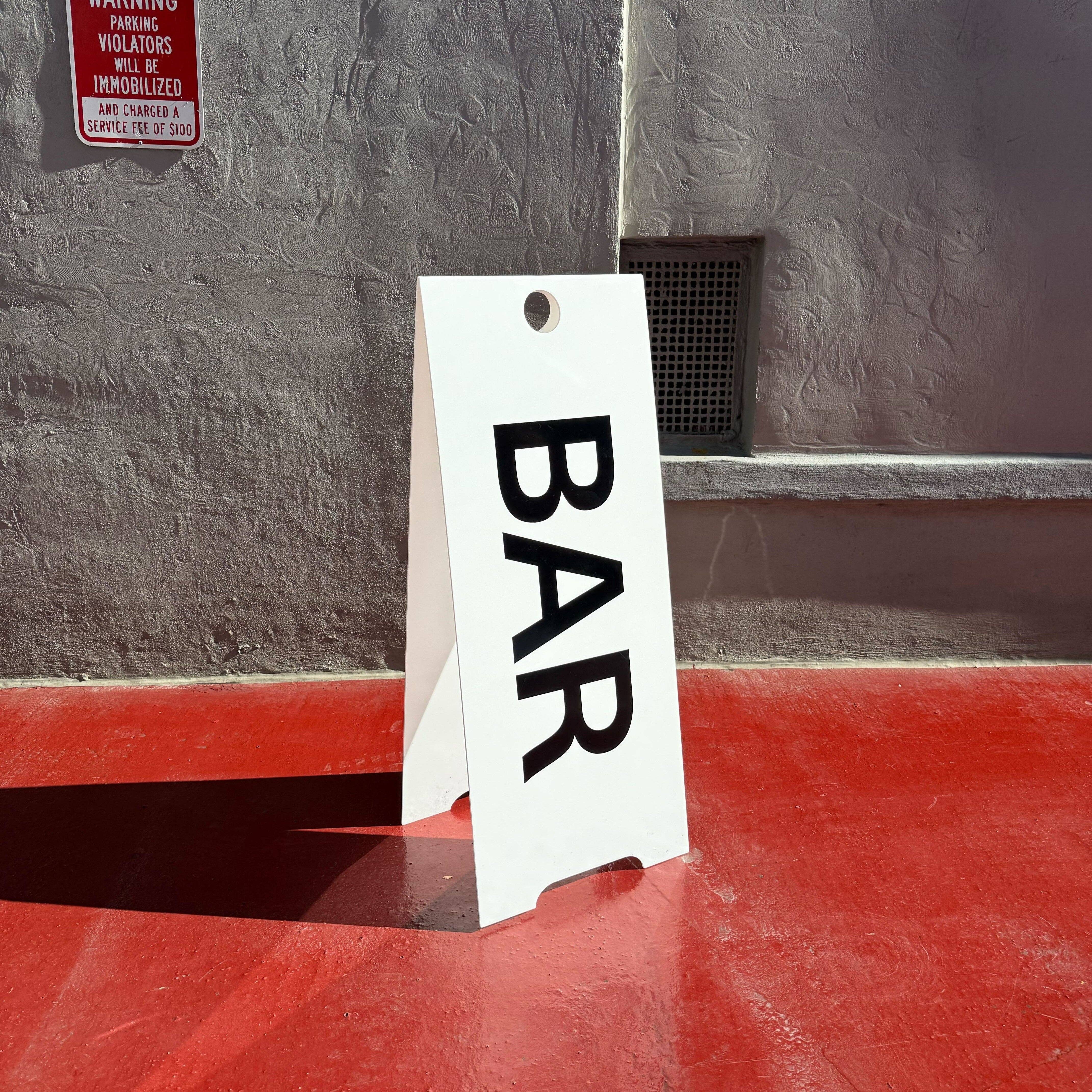 Signs and Mirrors - Venta al por mayor Letreros - Señal o mueble personalizado (depósito)2