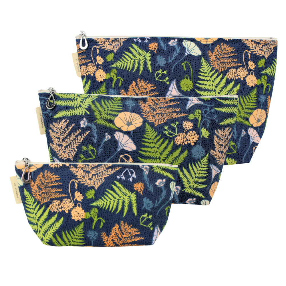 Dana Herbert - Vendita all'ingrosso Borsa per trucchi/cosmetici - Set di Borse per Trucco - S, M, + L (Risparmia $2,00)5