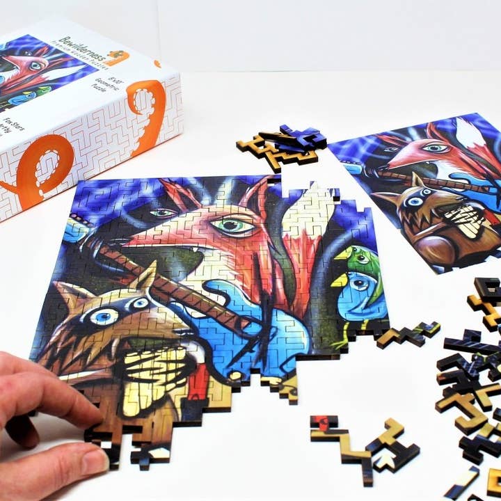 Fox Stars Puzzle - 173 Pieces for wholesale by Bewilderness