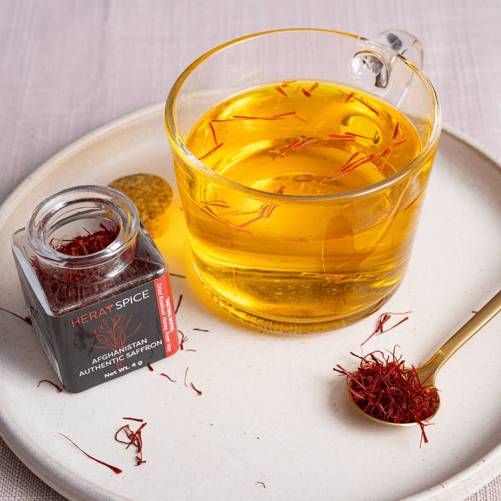 Heray Spice - Vendita all'ingrosso Spezie essiccate - 2 grammi di zafferano macinato fine in polvere, di provenienza etica