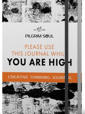 Creative Thinking Journal: Original "Use While High" Edition for wholesale by Pilgrim Soul