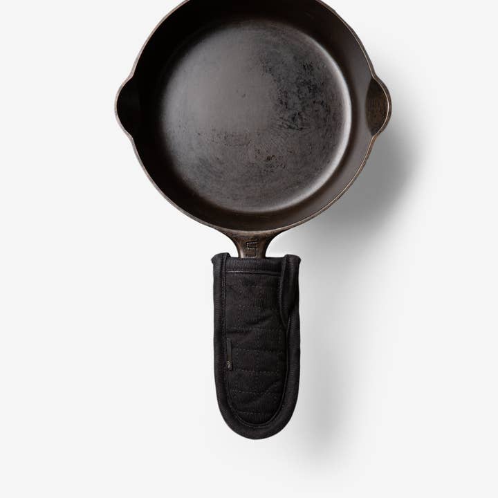 Black Denim Pan Handle Holder for wholesale on Faire