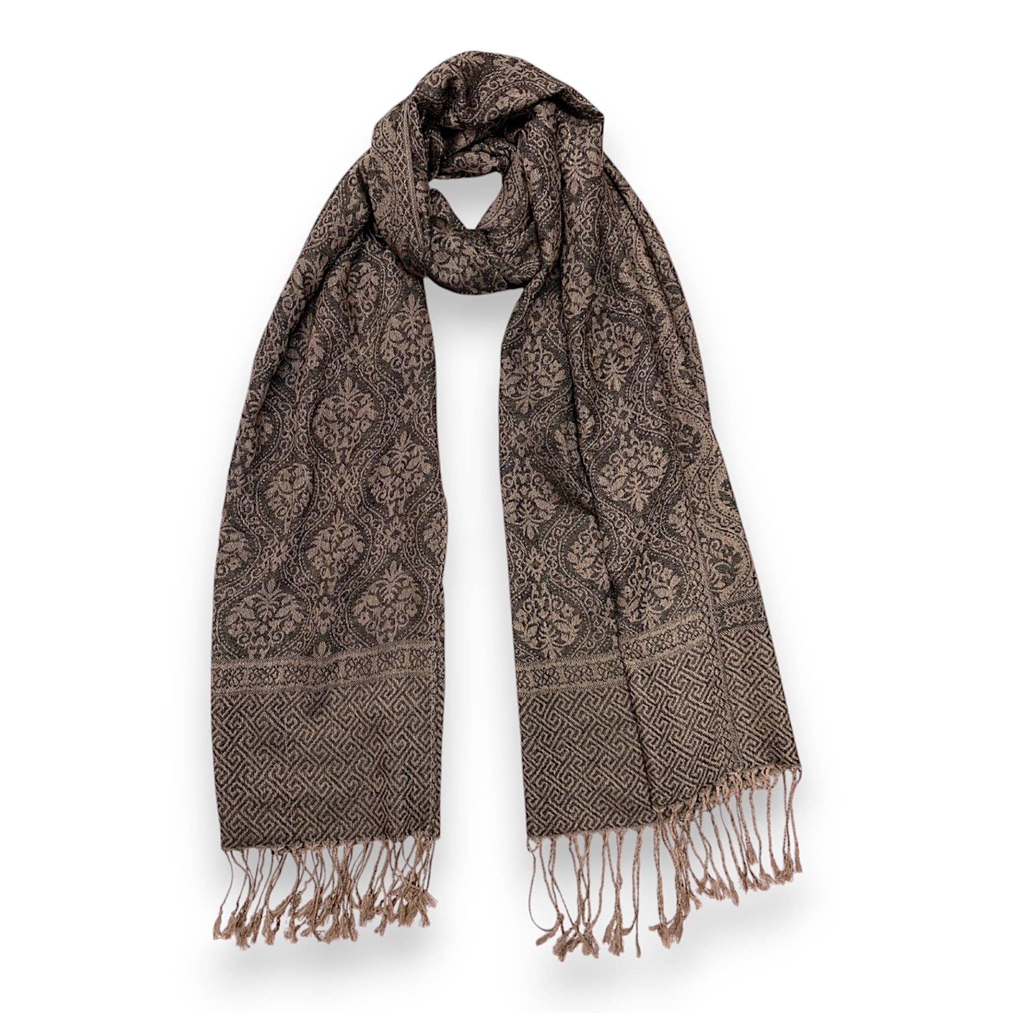 Lili Scarves (US Duty Free) - Wholesale Scarf - Women's - Arabic Night Print Pashmina Scarf2