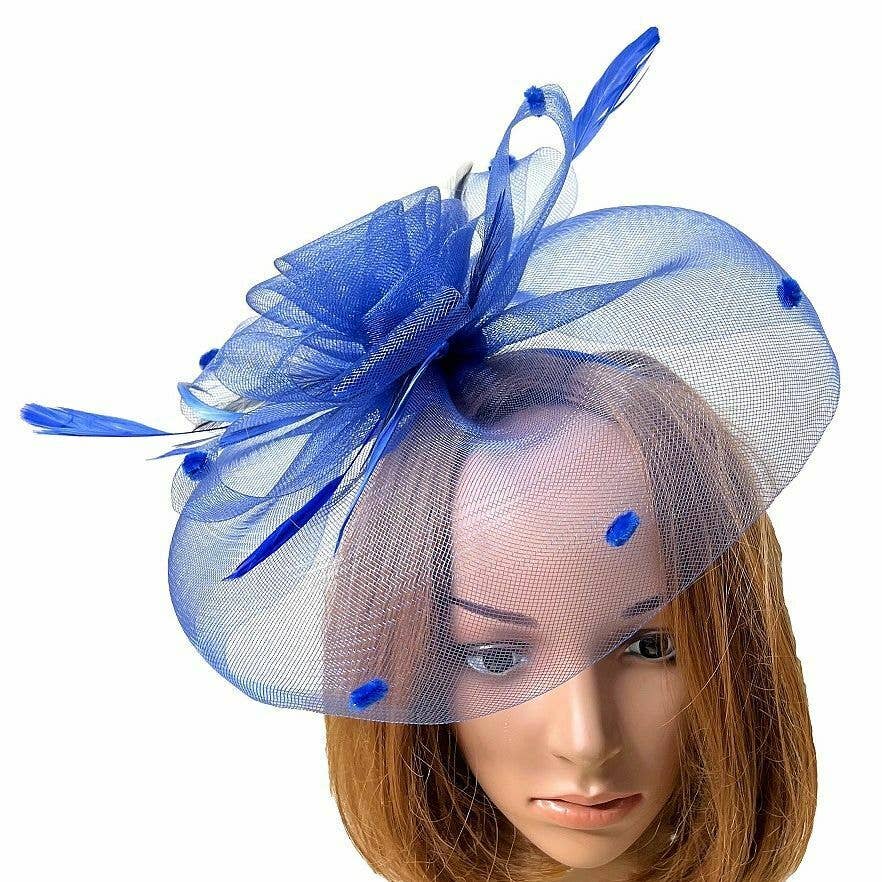 Diacly - Wholesale Fascinator Hat - Women's - Floral Fascinator with Veil2