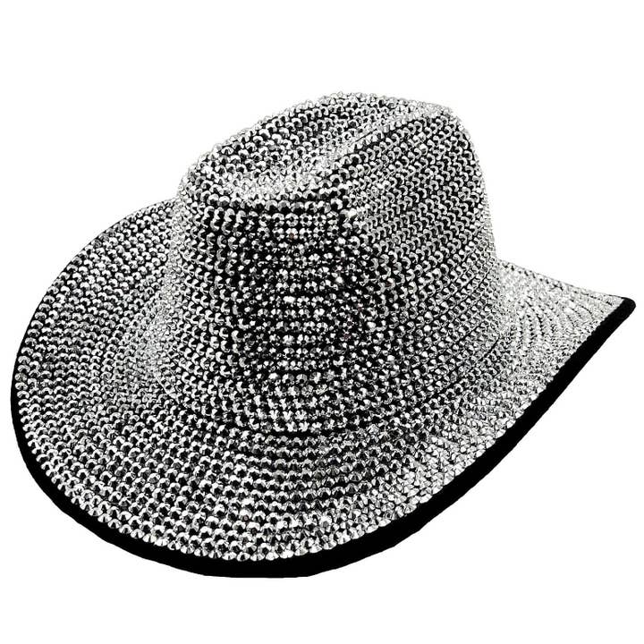 Diacly - Wholesale Cowboy Hat - Women's - Full Rhinestone Covered Cowboy Cowgirl Hat