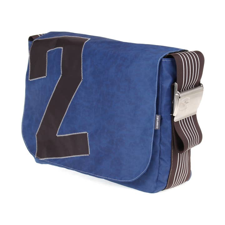 BAG S, Canvas Collection , blau, schoko für den Großhandel von Canvasco GmbH