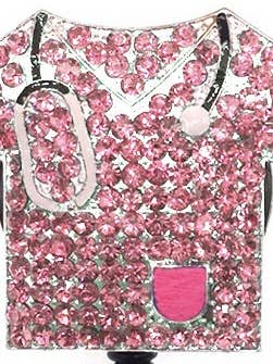 Scrub Top - Bobine à badges Dazzle pour la vente par Cutieful