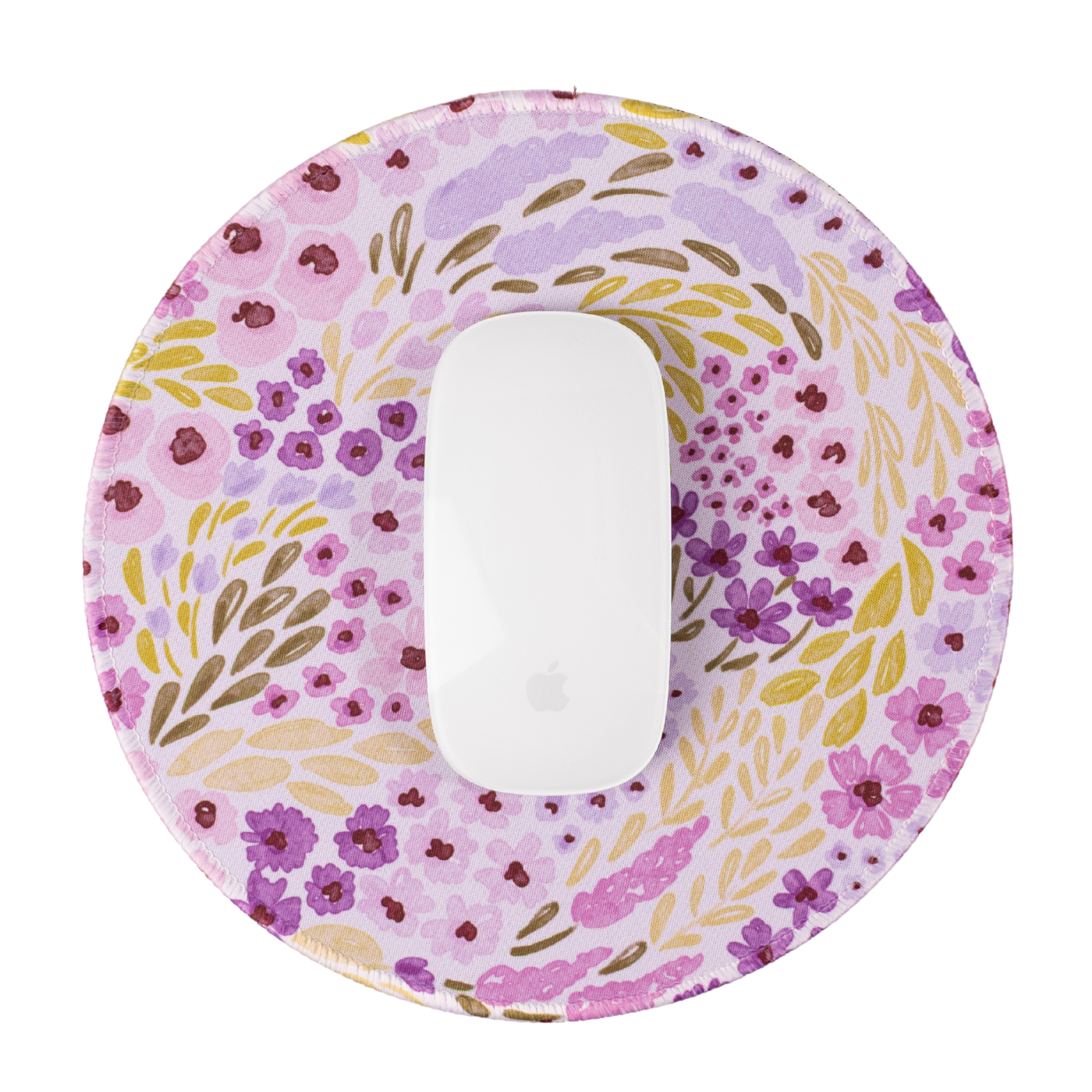 Elyse Breanne Design – Tapete de rato por atacado – Mousepad Floral Lilás1