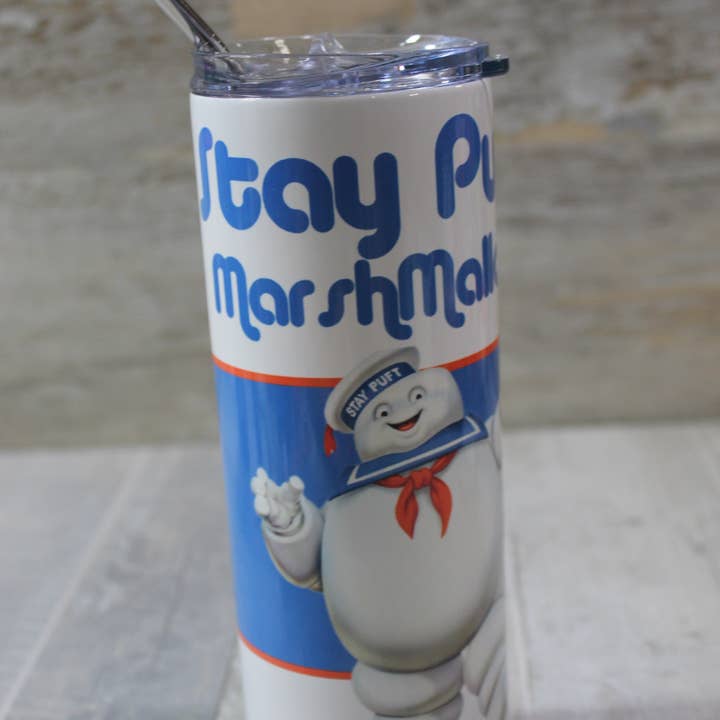 Stay Puft Ghostbusters 20oz stainless steel Tumbler and other Purchase Wholesale ghostbusters. Free Returns & Net 60 Terms on Faire trending on Faire.