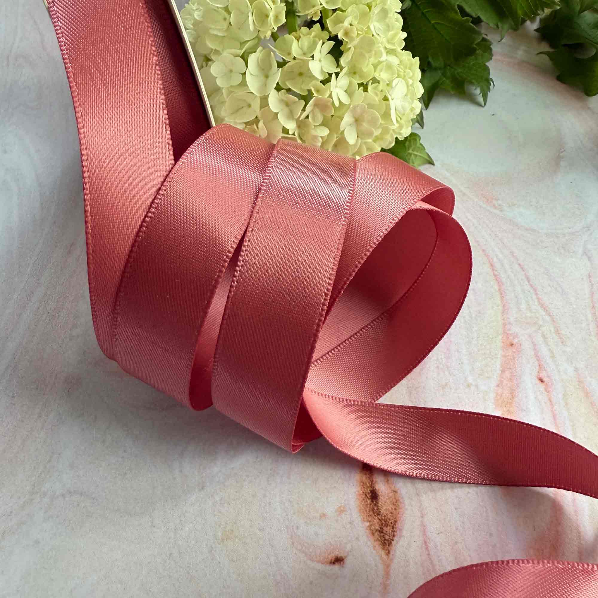 Imaginediy - Wholesale Ribbon - Gift Wrapping - Cinnamon Blush Satin Ribbon in various width rolls1