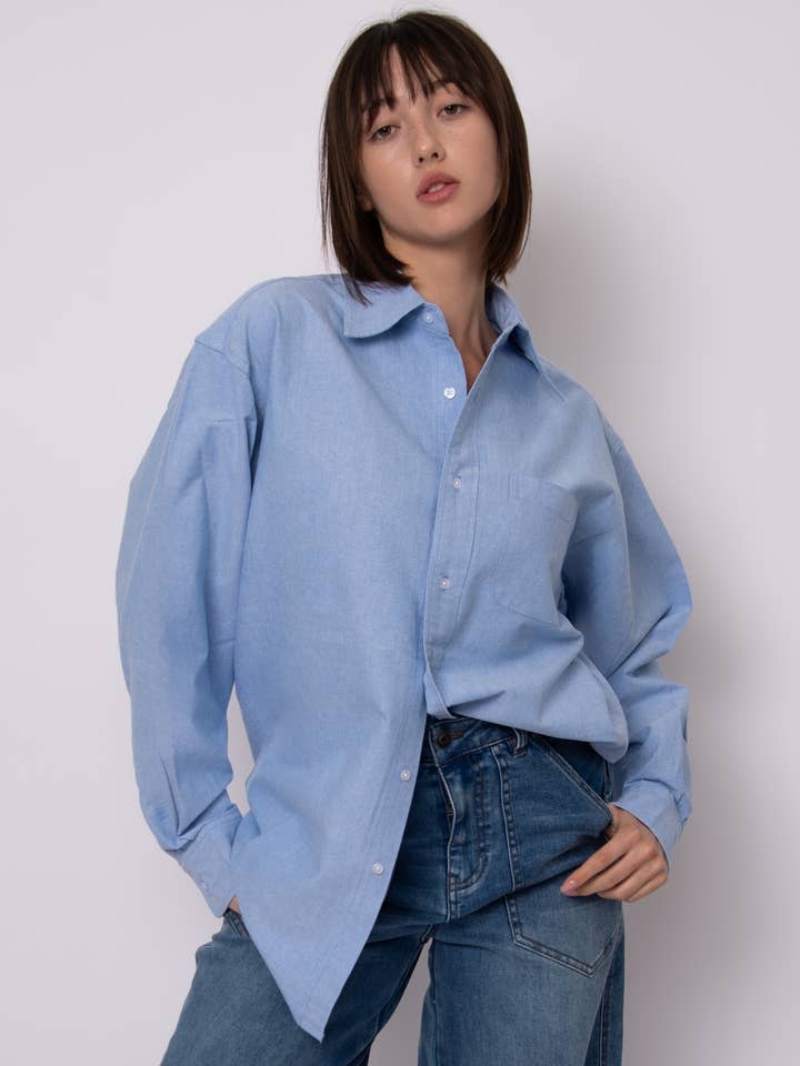 CHEMISE PADME OXFORD LS - 57W156S pour la vente par RD Style