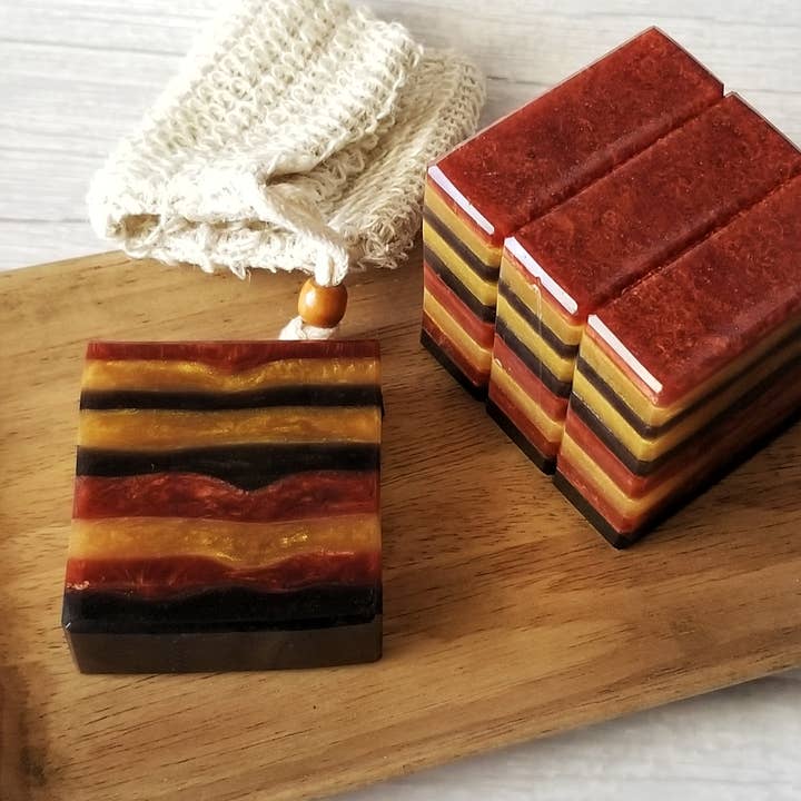 Pretty Soap Co. - Wholesale Bar Soap - Sherlock's Study Handcrafted Soap | Warm Library Scent1