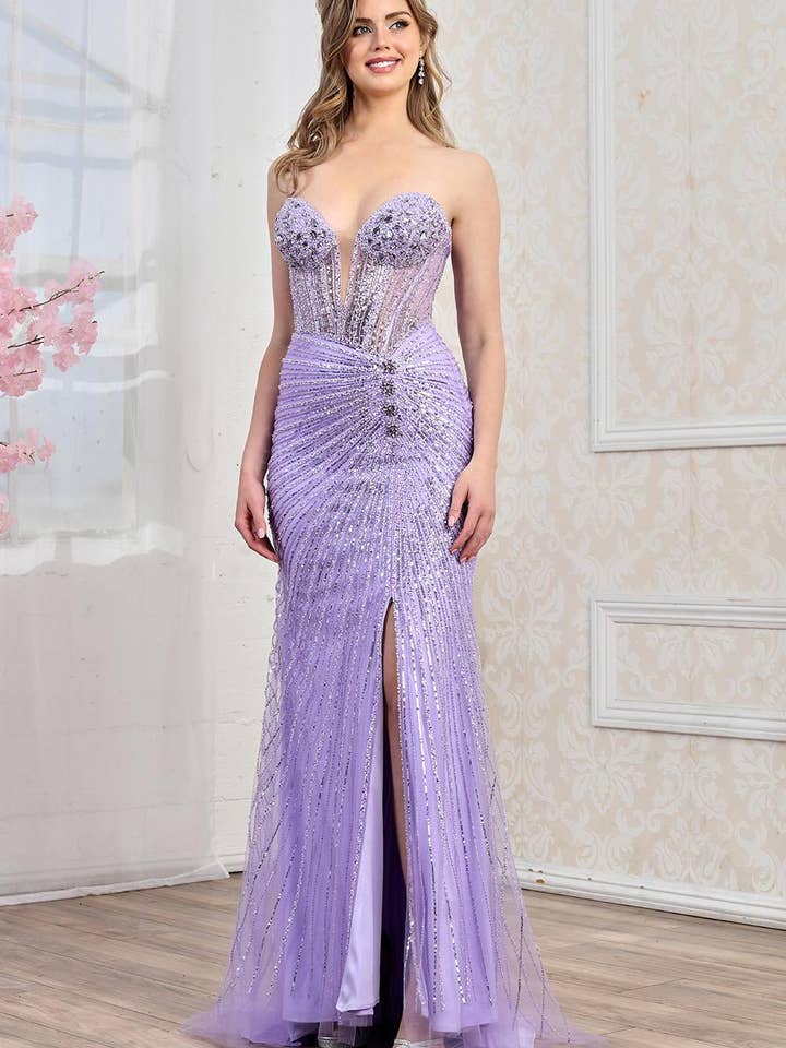 PROM DRESS #3306 for wholesale by Adora Design