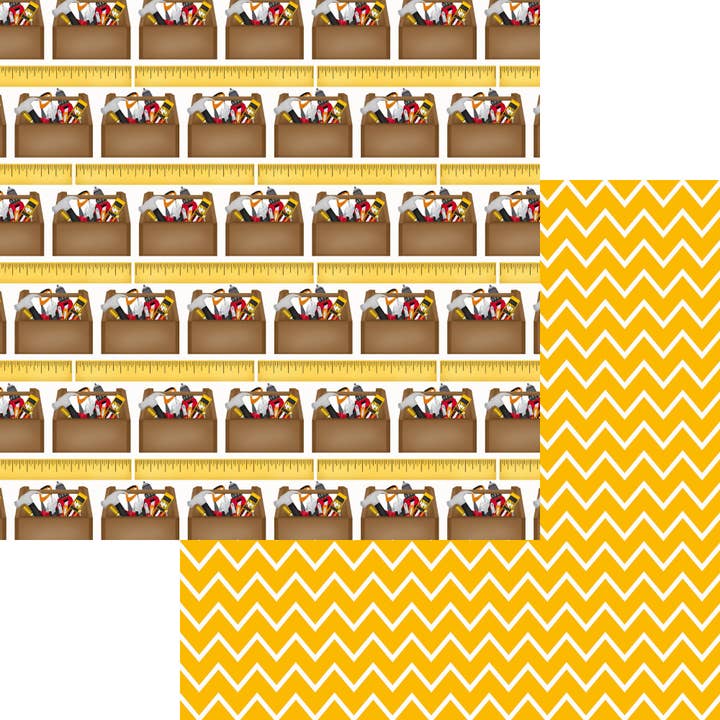 SSC Wholesale - Wholesale Scrapbook - Toolbox Time 12x12 Scrapbook Kit - 3 Kits