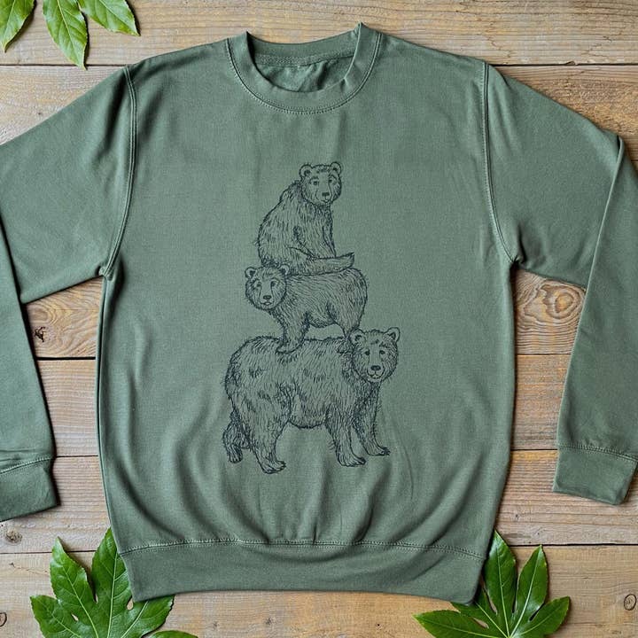 Bear Stack Jumper for wholesale by Don't Feed The Bears