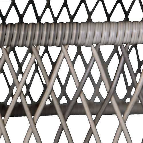 Light Blue Shell 4-Piece Wicker Sofa Set for wholesale on Faire4