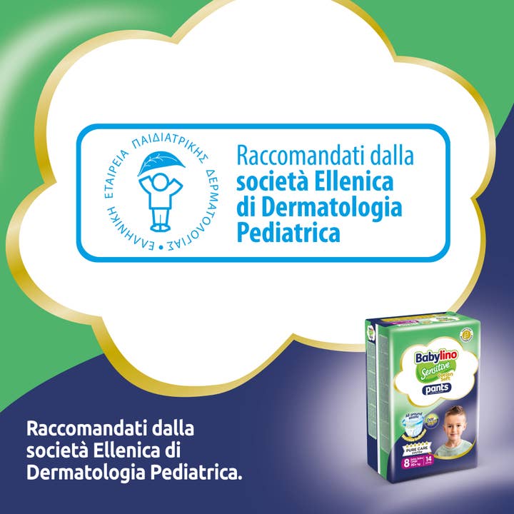 Babylino - Wholesale Diaper (Non-Cloth) - Baby - Babylino Sensitive Cotton Soft, Pant Diaper Size 8, 14 Units9